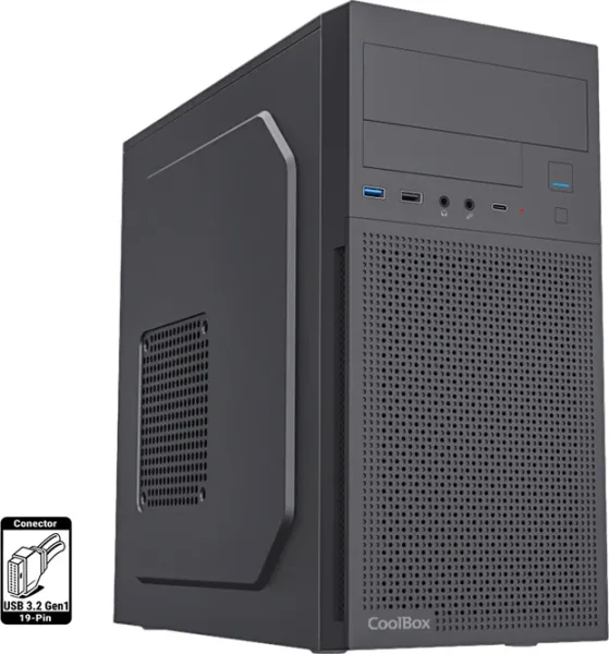Coolbox CAJA MATX M680 USB-C 3.2 GEN1 FTE 500W