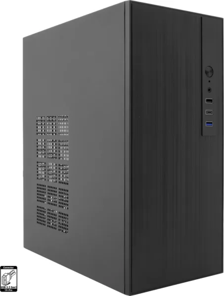 Caja ordenador coolbox m460 m - atx negro USB - c sin fuente