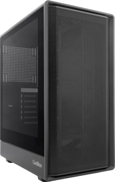 Caja ordenador gaming coolbox ga700 darkside atx cristal templado negra