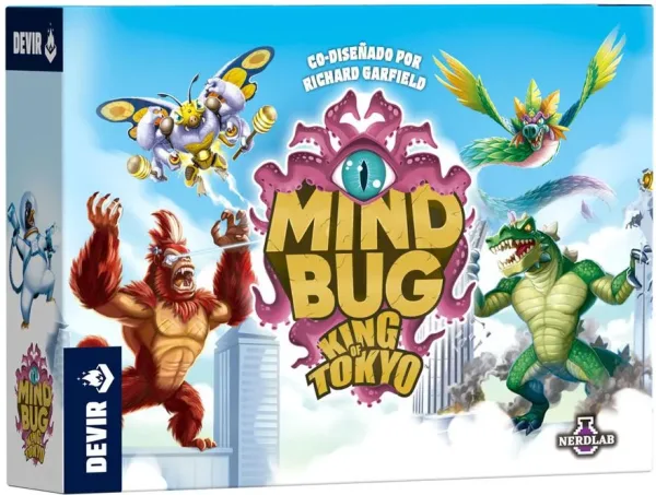 Juego de mesa mindbug king of tokyo