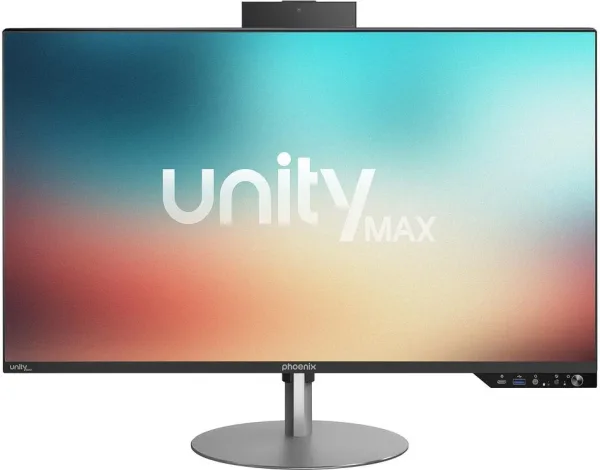 Ordenador all in one phoenix unity max i5 14gº -  16gb DDR5 -  SSD 1tb NVMe - 27 pulgadas -  FHD 1080p IPS - negro - w11 pro