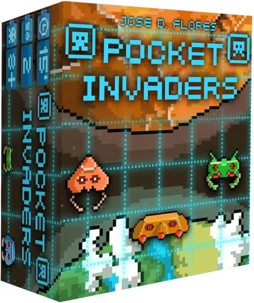 Juego de mesa pocket invaders tercera edicion pegi 8