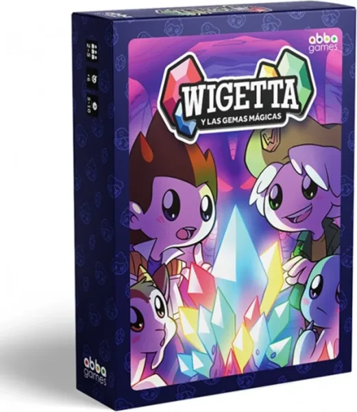 Juego de cartas wigetta y las gemas magicas