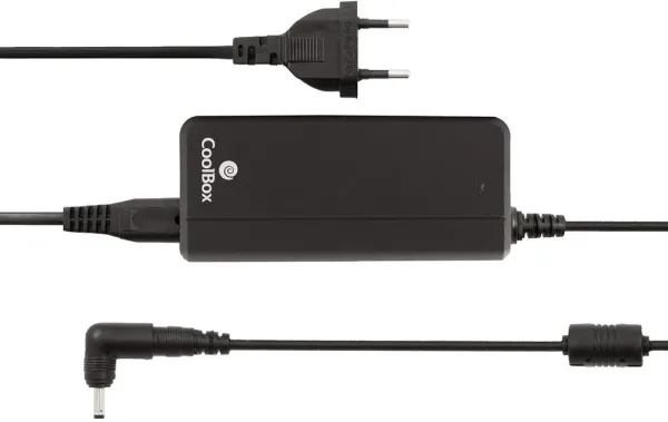 Adaptador cargador de corriente universal para portatiles coolbox 90w