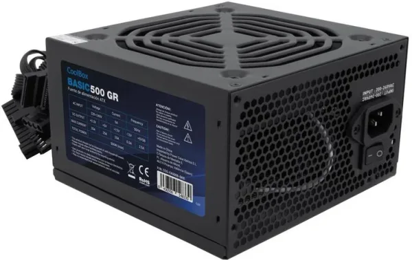 Fuente de alimentacion coolbox atx basic 500gr