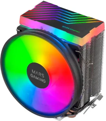 Ventilador Universal Mcpu33 Dual Frgb Negro Mars Gaming