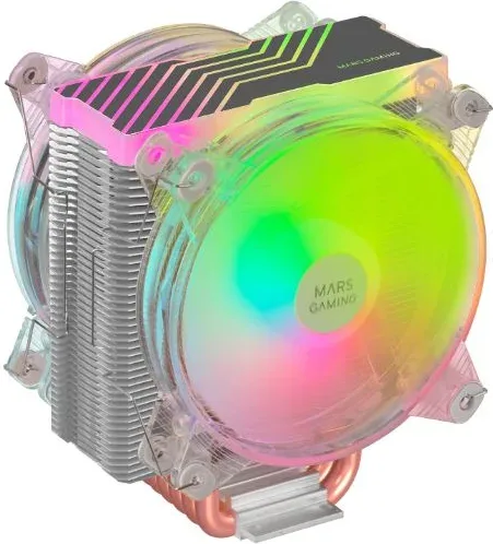 Ventilador Universal Mcpu66 Dual ARGB Negro Mars Gaming