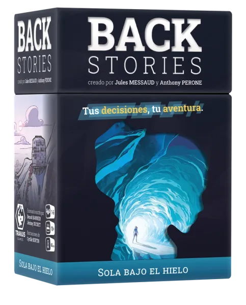 Juego de mesa back stories -  sola bajo el hielo