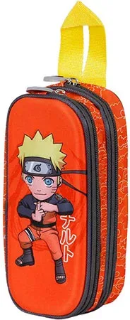 Estuche doble 3d karactermania naruto chikara