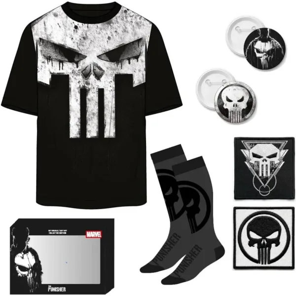 Camiseta corta single jersey set punisher l