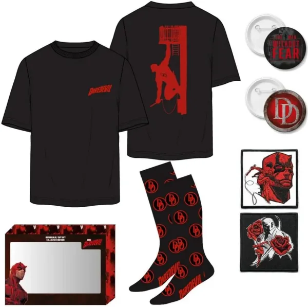 Camiseta corta single jersey set daredevil m