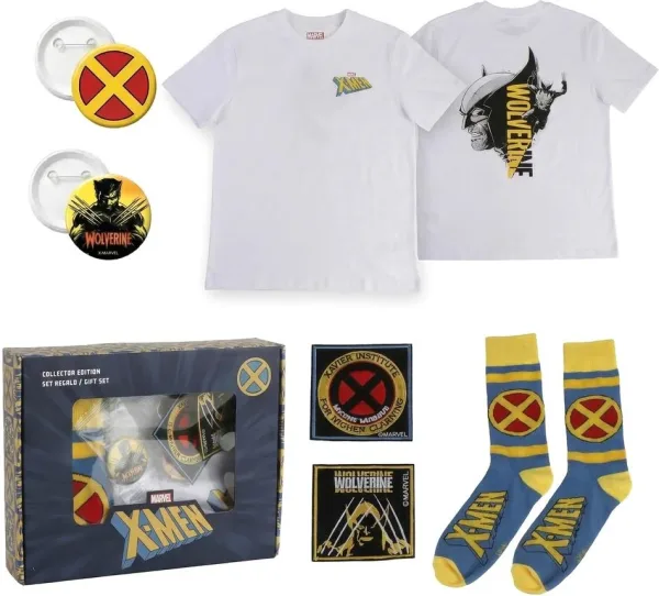 Camiseta corta single jersey set x - men m