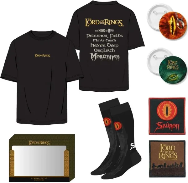 Camiseta corta single jersey set the lord of the rings xl