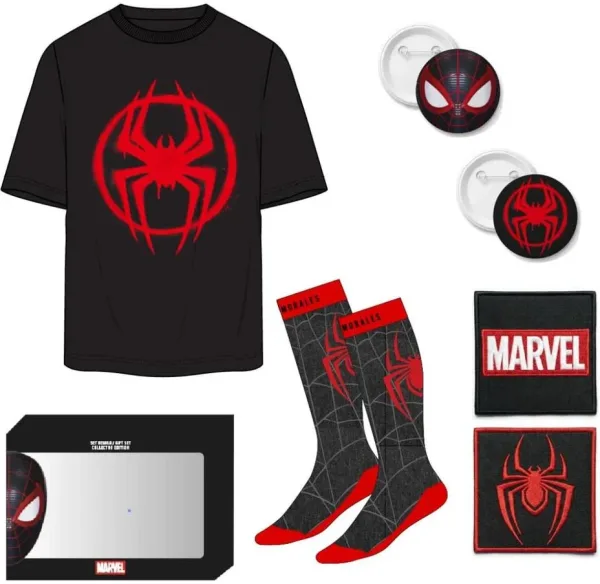 Camiseta corta single jersey set spiderman l
