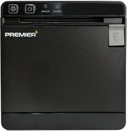 Impresora de Tickets Premier ITP-Front II/ Térmica/ Ancho papel 80mm/ USB-Ethernet/ Negra