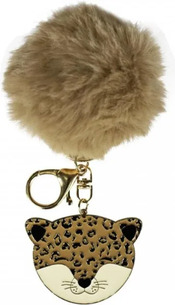 Llavero enesco pompon tigre