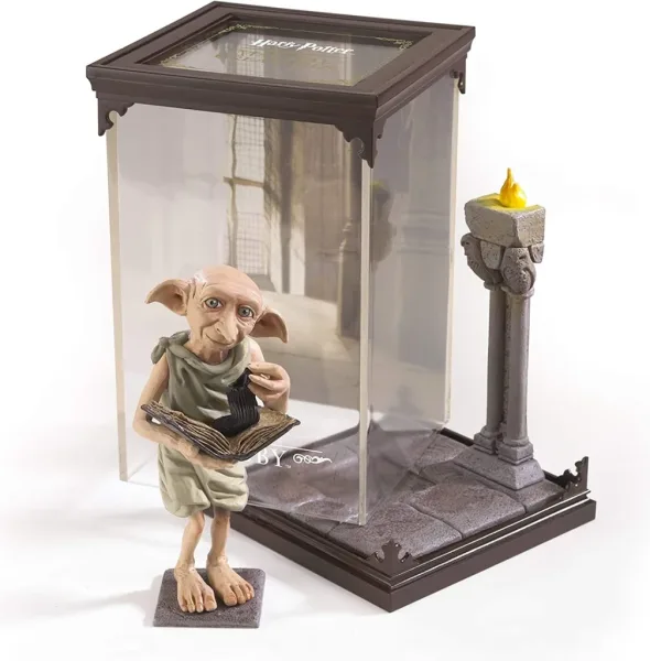 Figura the noble collection harry potter criaturas magicas dobby el elfo