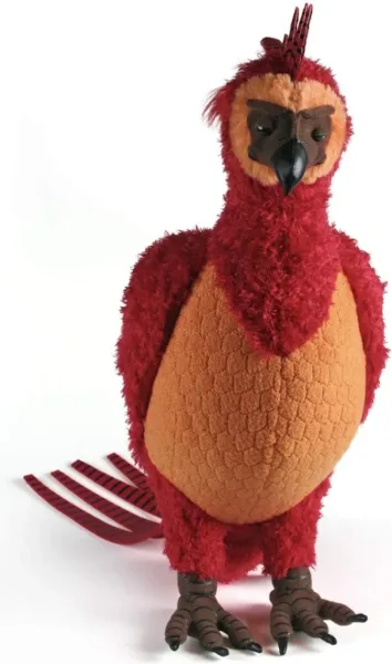 Peluche the noble collection harry potter fenix fawkes