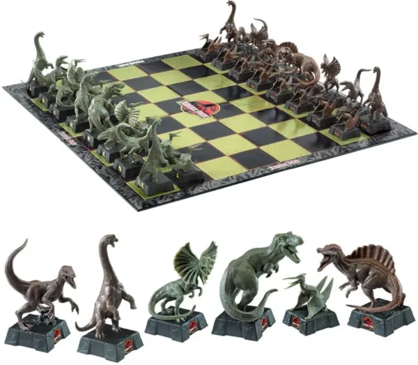 Juego de mesa ajedrez the noble collection jurassic park