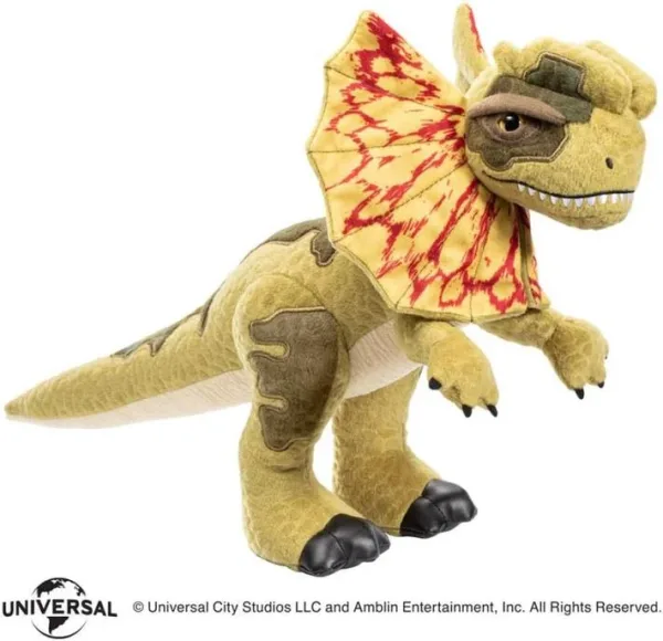 Peluche the noble collection jurassic park dilophosaurus