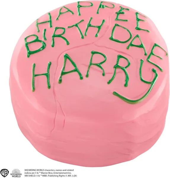 Figura anti estrés the noble collection harry potter pastel de cumpleaños de harry