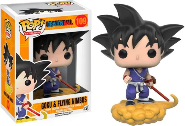 Funko pop dragon ball z goku & nimbus 7427