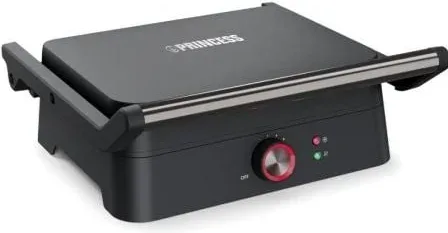 Grill Eléctrico Princess Multi Grill 112418/ 1800W/ Tamaño 275*180mm