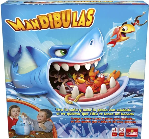 Juego de mesa mandibulas pegi 4