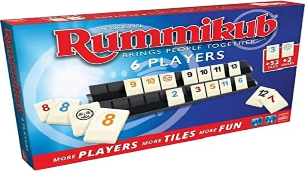 Juego de mesa rummikub original 6 jugadores pegi 6