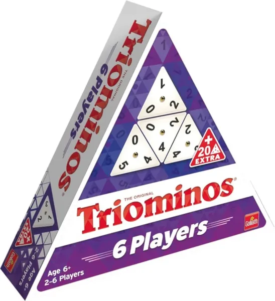 Juego de mesa triominos 6 jugadores pegi 6