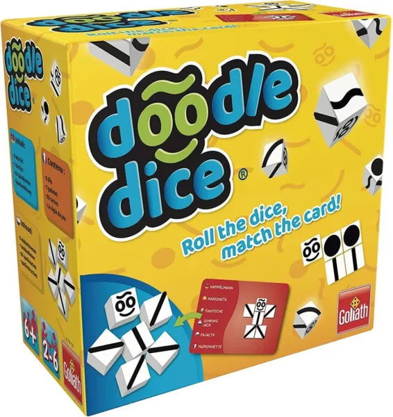 Juego de mesa doodle dice pegi 6