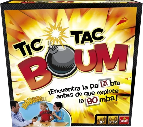 Juego de mesa tic tac boum pegi 8