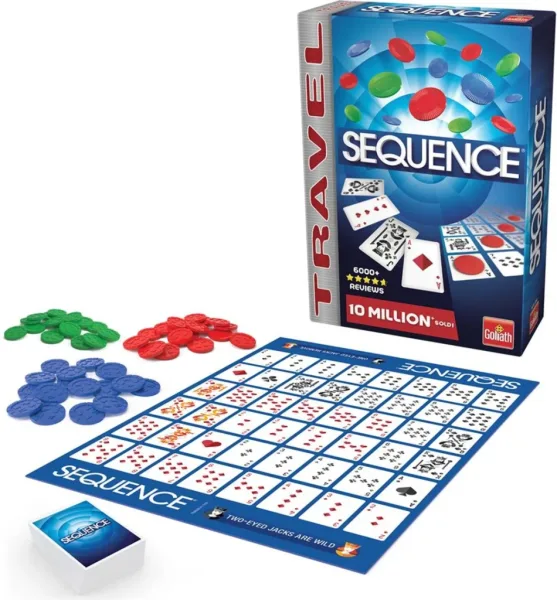 Juego de mesa sequence travel