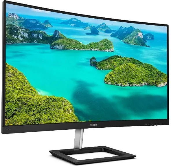 Monitor Profesional Curvo Philips E-Line 322E1C 31.5"/ Full HD/ Negro