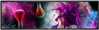MONITOR PHILIPS 37" S-LINE / PANEL 32:9 / 1950x540 700CD/M2 / 8MS / PIXEL PITCH 0.47X0.47 / VESA 400X200/M6 / SoC SI/ USO LANDSCAPE PORTRAIT 24/7 / OPS NO / NO WiFi / 1XRJ45 (37BDL3050S/00)