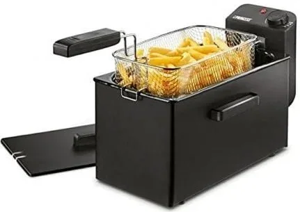 Freidora Princess Black Flyer 182727/ 2000W/ Capacidad 3L