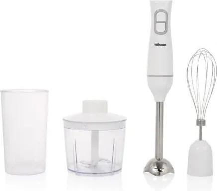 Batidora de mano Tristar MX-4881/ 350W/ Incluye Varillas, Picadora y Vaso Medidor