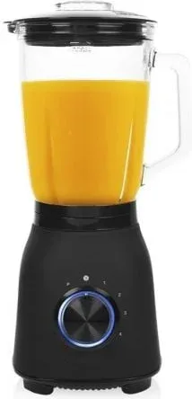 Batidora de vaso Princess Black Steel 212092/ 1000W/ 4 Velocidades/ Capacidad 1.5L