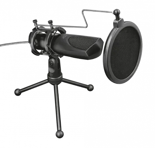 Micrófono Trust Gaming GXT 232 Mantis/ USB/ Negro