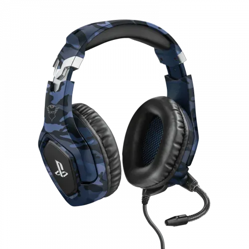 Trust GXT 488 Forze PS4 Auriculares Diadema Conector de 3,5 mm Negro, Azul