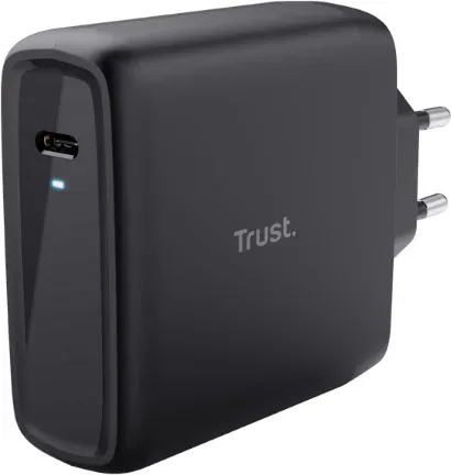 Cargador Pared/Viaje USB-C 100W Maxo Negro Trust