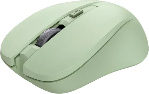 Ratón Inalámbrico Trust Mydo Silent Wireless/ Hasta 1800 DPI/ Verde