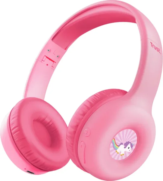 Auricular Inalambrico Nouna Infantiles Rosa Trust
