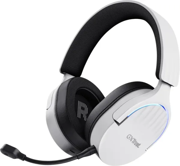 Auriculares Gaming Inalámbricos con Micrófono Trust Gaming GXT 491 Fayzo/ Bluetooth/ Jack 3.5/ Blancos