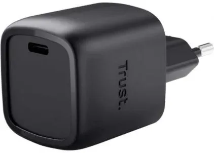 Cargador de Pared GaN Trust Maxo 30W/ 1xUSB Tipo-C/ 30W