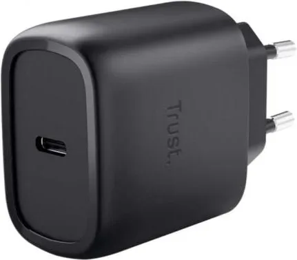 Cargador de Pared GaN Trust Maxo 45W/ 1xUSB Tipo-C/ 45W