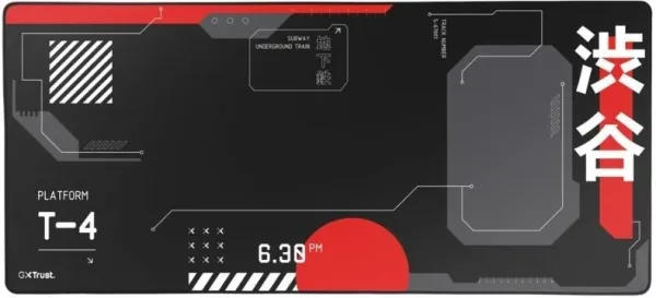 Alfombrilla Xxl Gxt 759 Japan Negro Trust