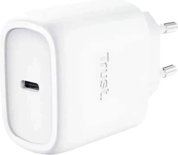 Cargador Pared/Viaje USB-C 45W Maxo Blanco Trust