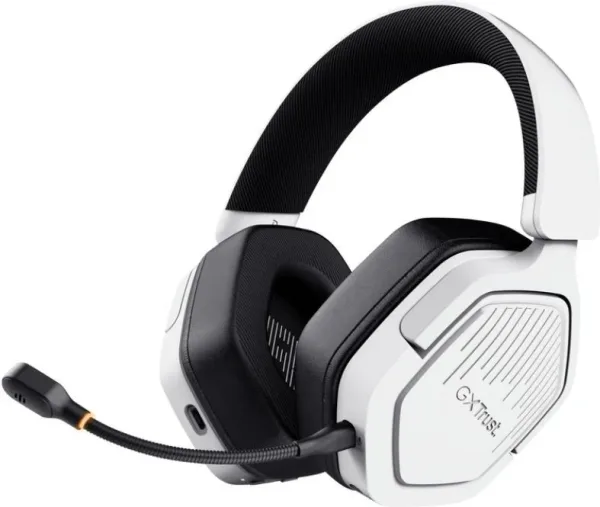 Auriculares Gaming Inalámbricos con Micrófono Trust Gaming GXT 493PS Carus PS5/ Jack 3.5/ Bluetooth/ Blancos