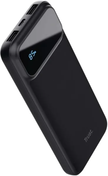 POWER BANK AVALA 10000mAh 2xUSB-C + USB-A NEGRO TRUST